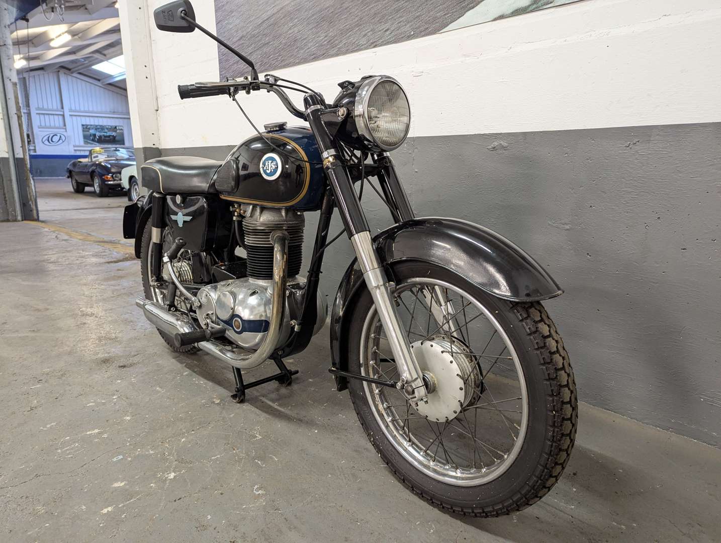 <p>1961 AJS MODEL 8 350CC</p>