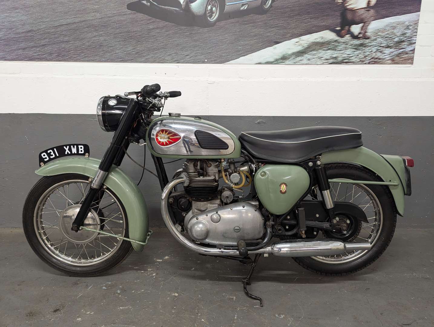 <p>1960 BSA SHOOTING STAR 500CC</p>