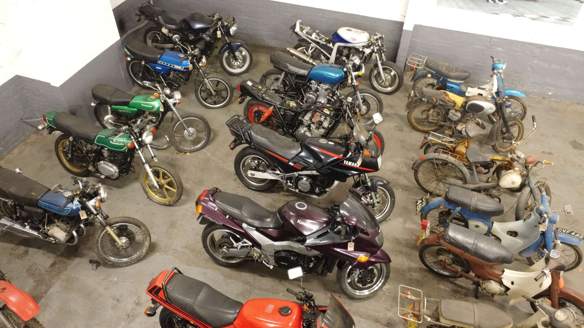 <p>1960 /70's/80's/90's&nbsp;A COLLECTION OF 50+ MOTORCYCLES FROM A DECEASED ESTATE&nbsp;</p>