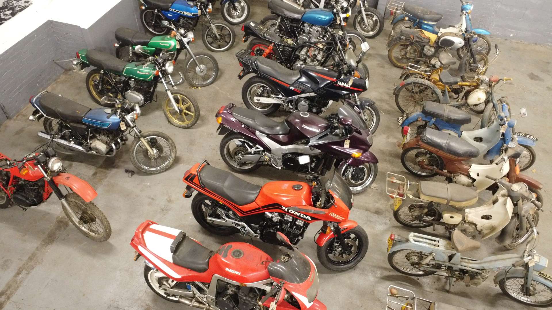 <p>1960 /70's/80's/90's&nbsp;A COLLECTION OF 50+ MOTORCYCLES FROM A DECEASED ESTATE&nbsp;</p>