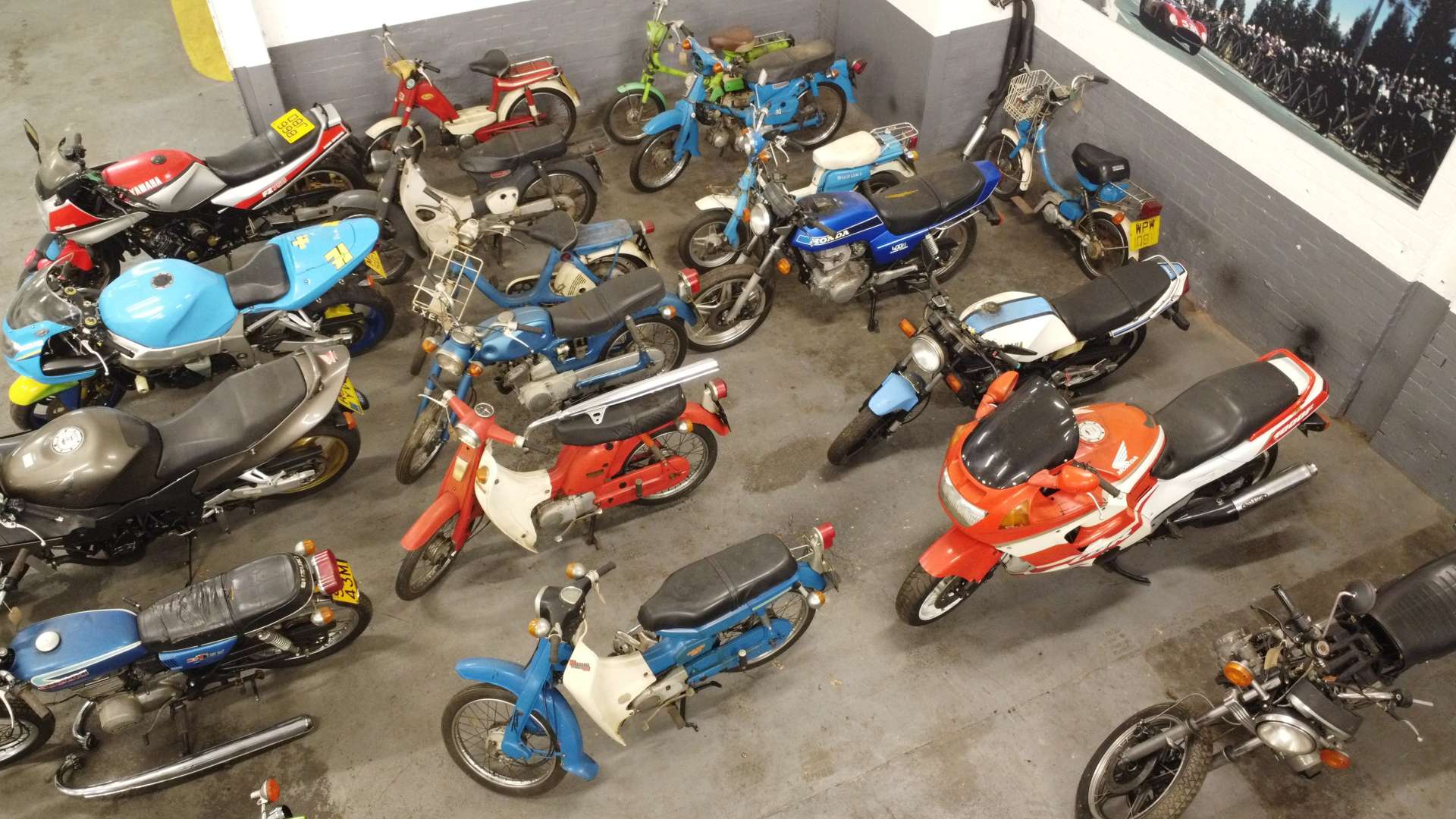 <p>1960 /70's/80's/90's&nbsp;A COLLECTION OF 50+ MOTORCYCLES FROM A DECEASED ESTATE&nbsp;</p>