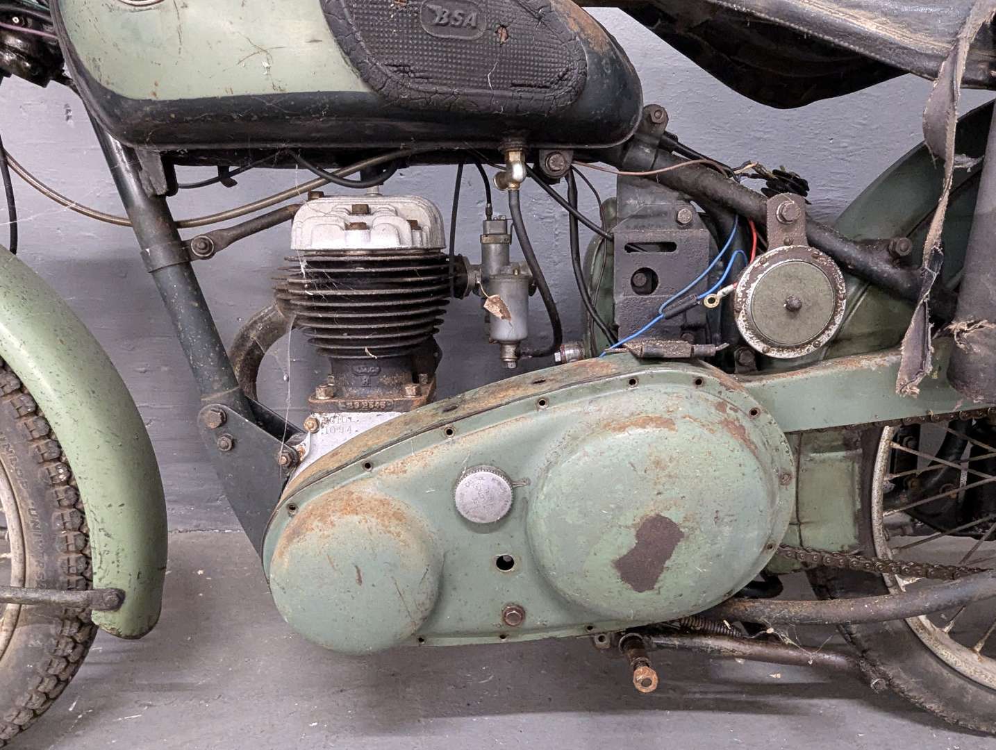 <p>1954 BSA 250CC</p>