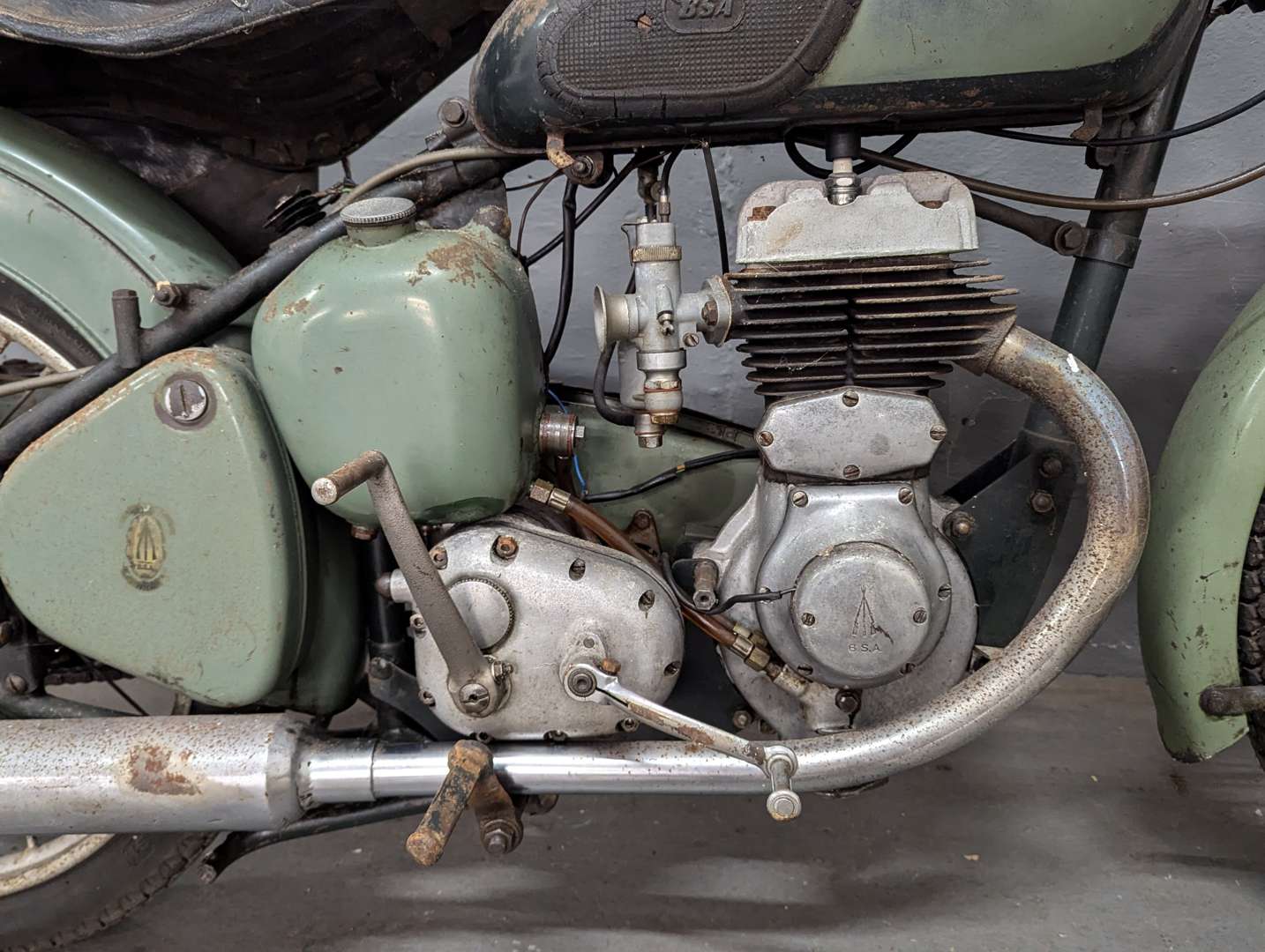 <p>1954 BSA 250CC</p>