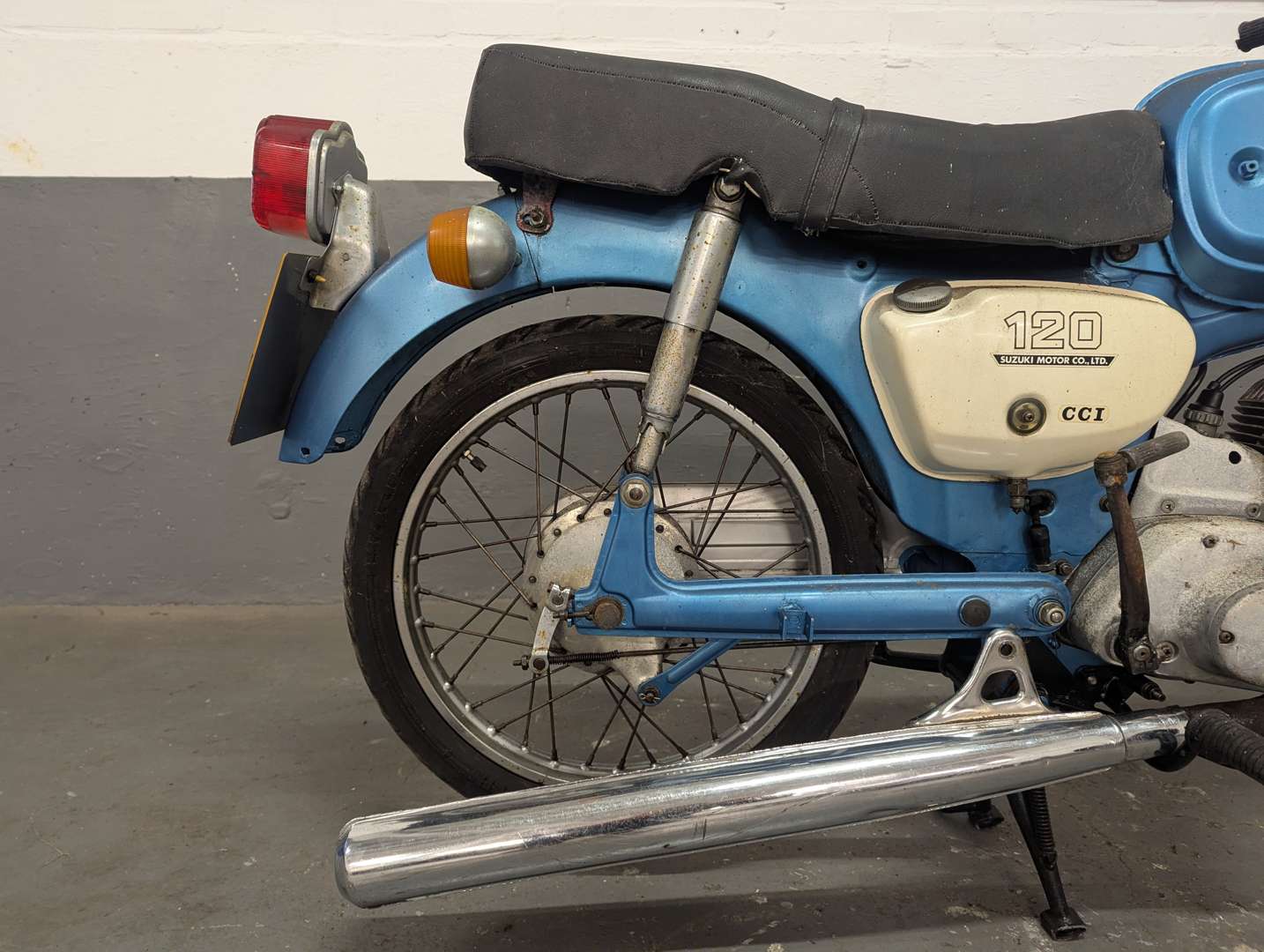 <p>1972 SUZUKI 120 CCI</p>