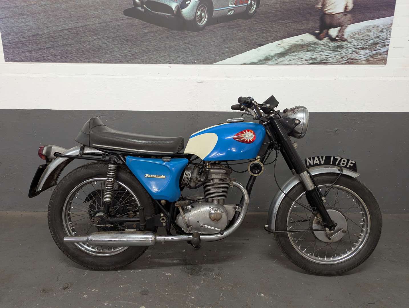 <p>1967 BSA BARRACUDA C25</p>