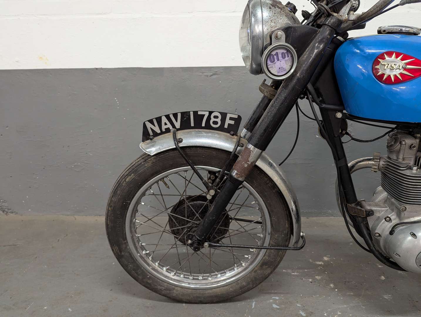 <p>1967 BSA BARRACUDA C25</p>