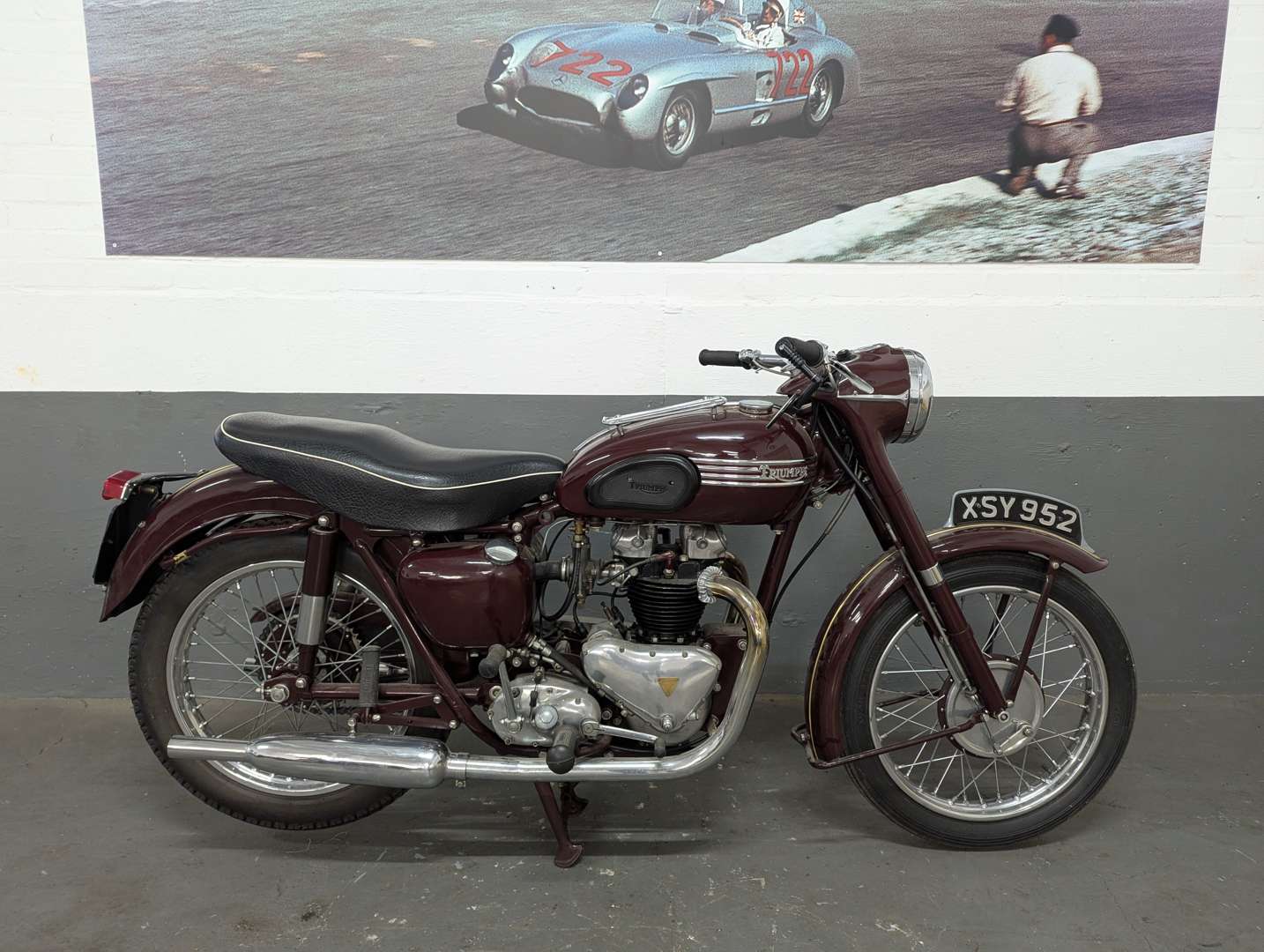 <p>1956 TRIUMPH SPEED TWIN 500CC</p>