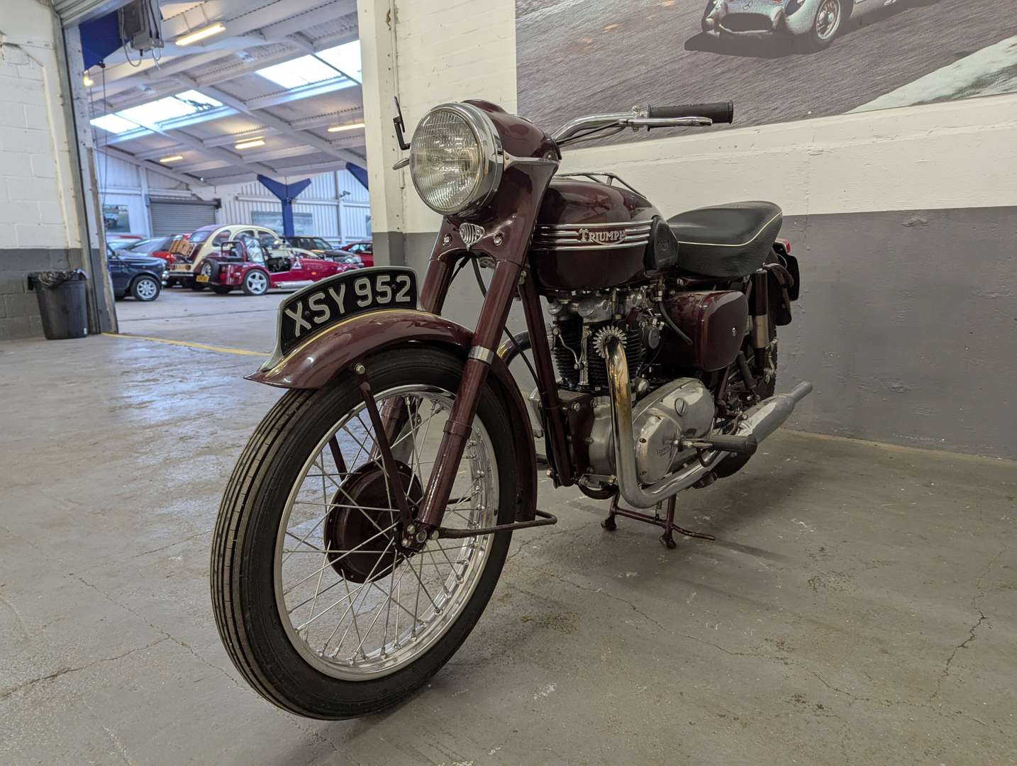 <p>1956 TRIUMPH SPEED TWIN 500CC</p>