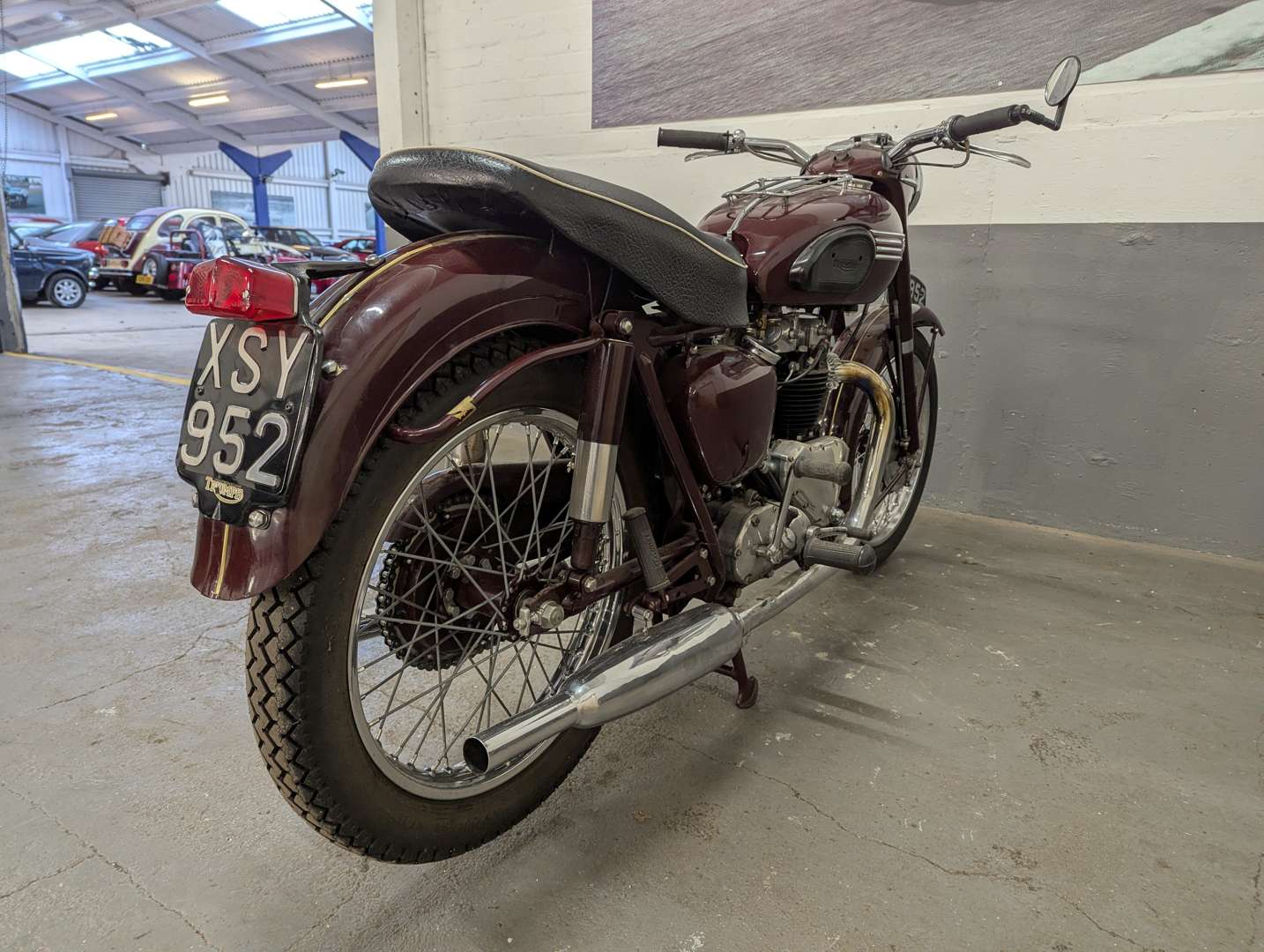 <p>1956 TRIUMPH SPEED TWIN 500CC</p>