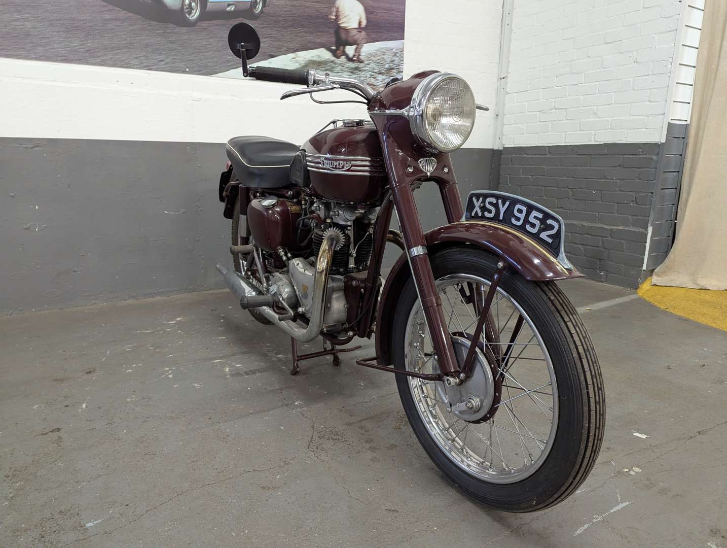 <p>1956 TRIUMPH SPEED TWIN 500CC</p>