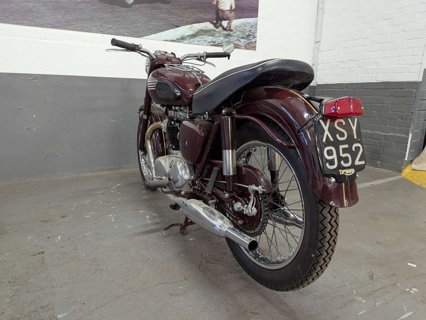 <p>1956 TRIUMPH SPEED TWIN 500CC</p>