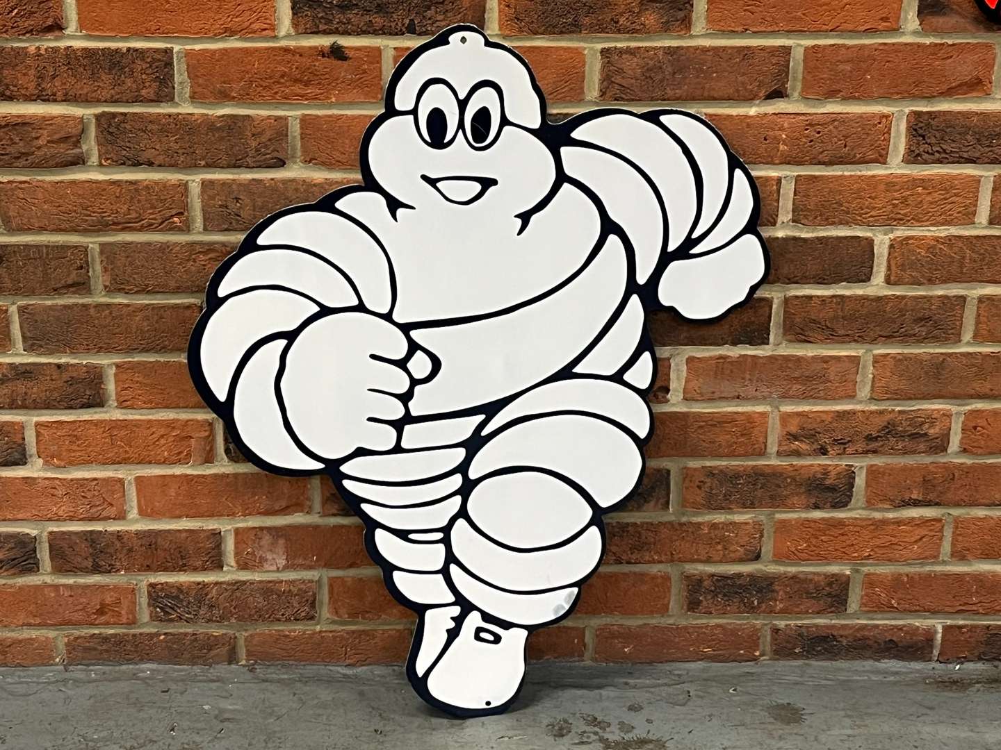 <p>Michelin Running Man Metal Sign</p>