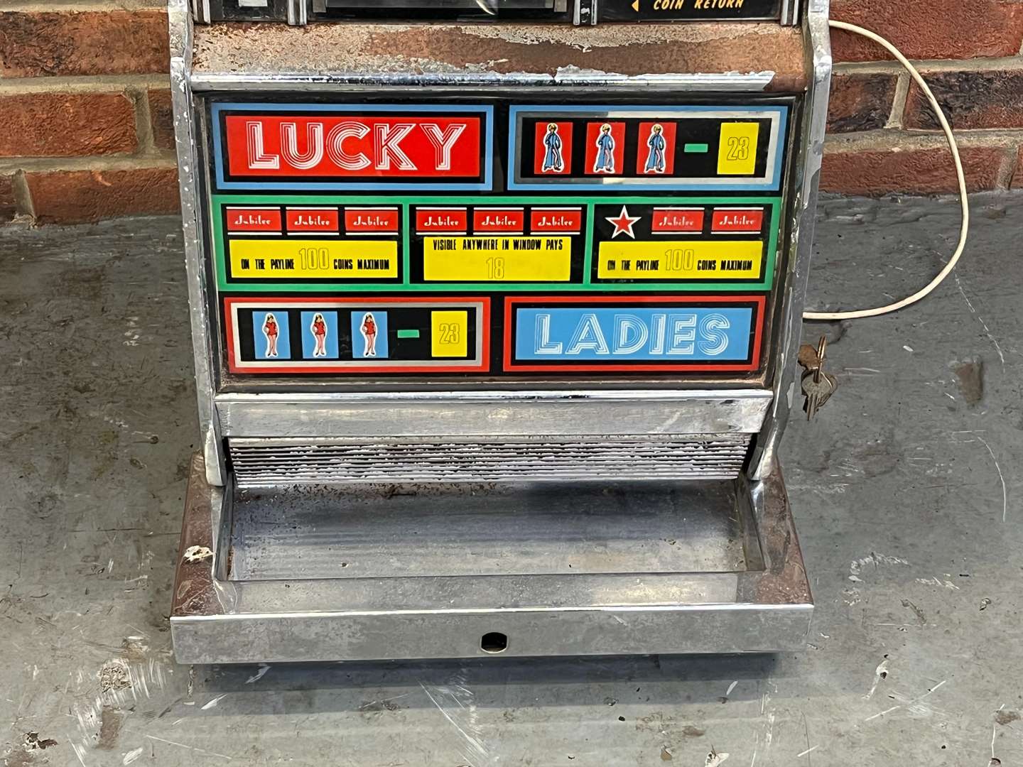 <p>Riviera Table Top Fruit Machine&nbsp;</p>