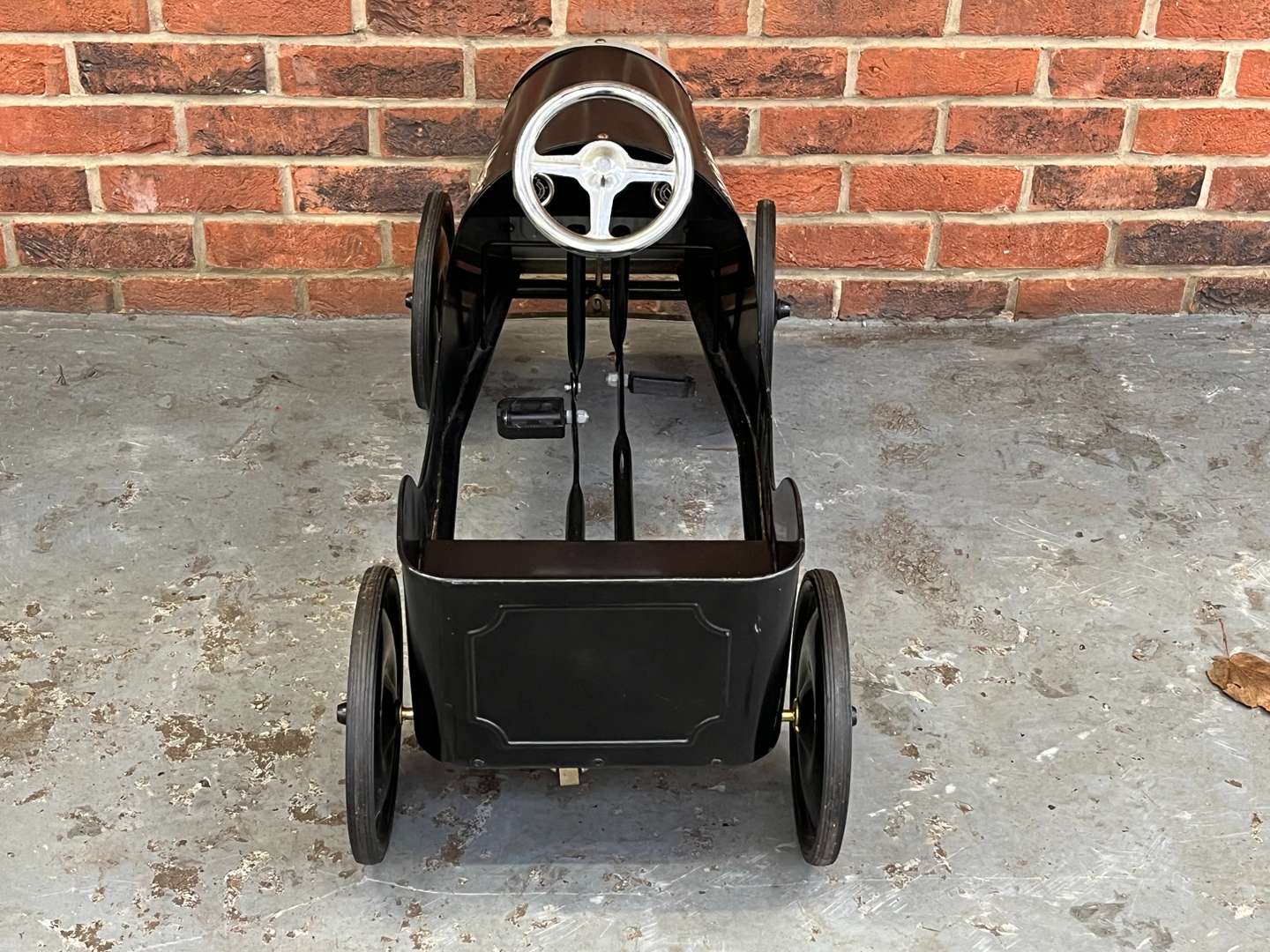 <p>Hot Rod Tin Plate Childs Pedal Car</p>