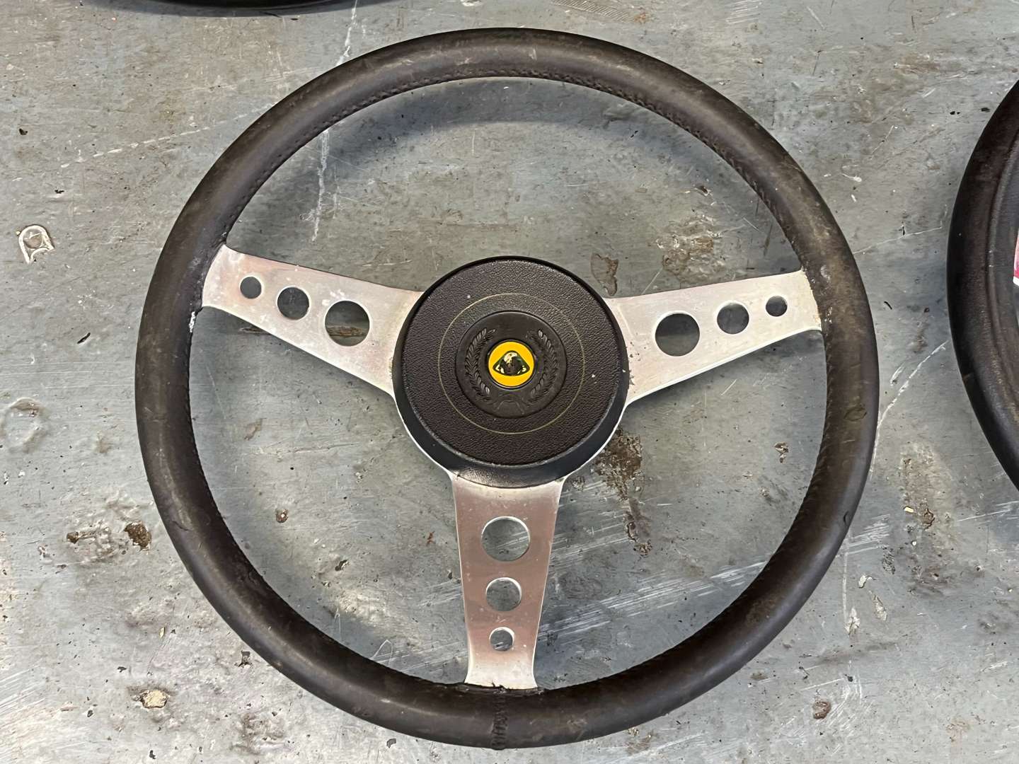 <p>Five Classic Car Steering Wheels</p>