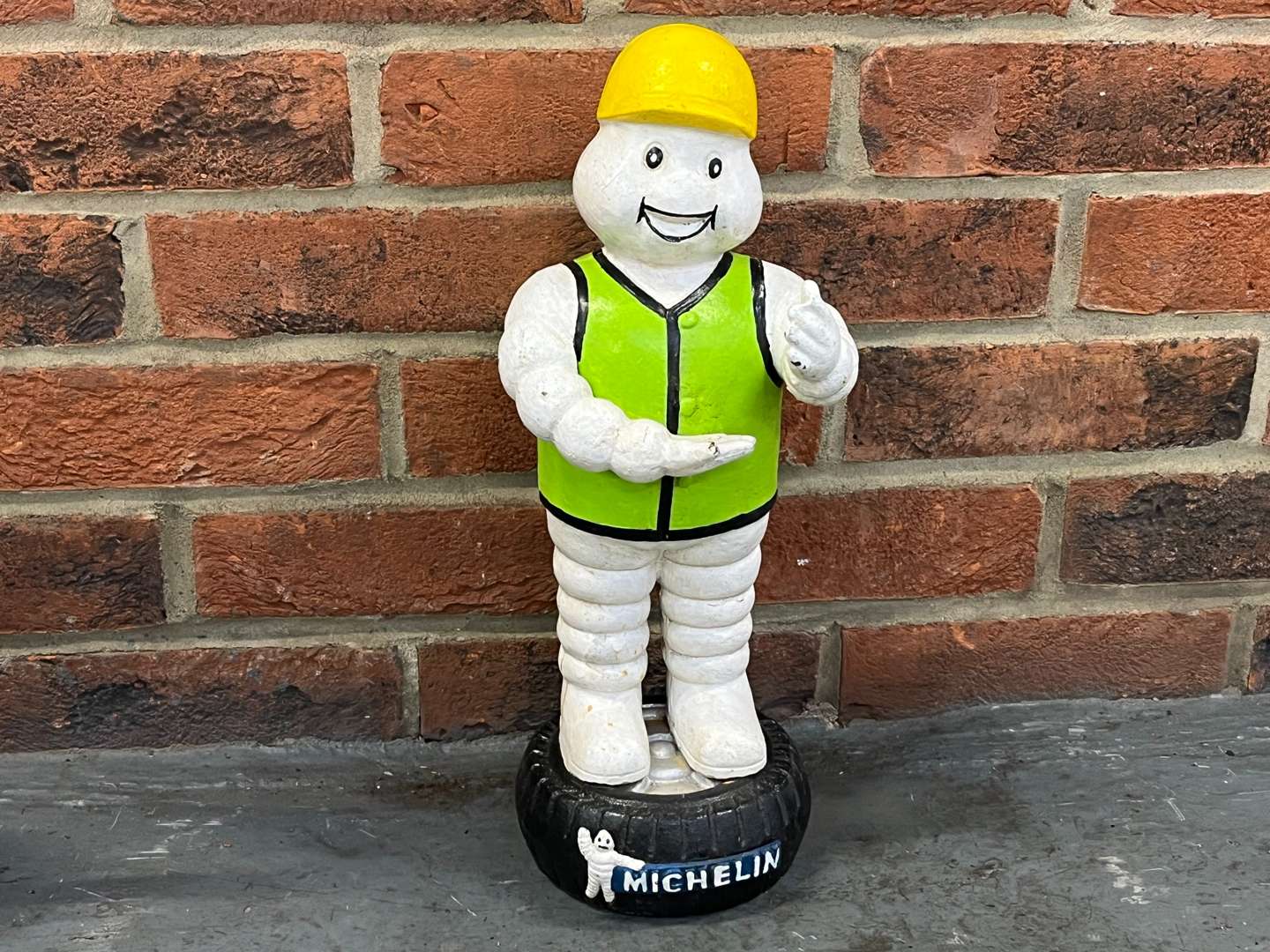 <p>Michelin Cast Iron Workman Figure</p>