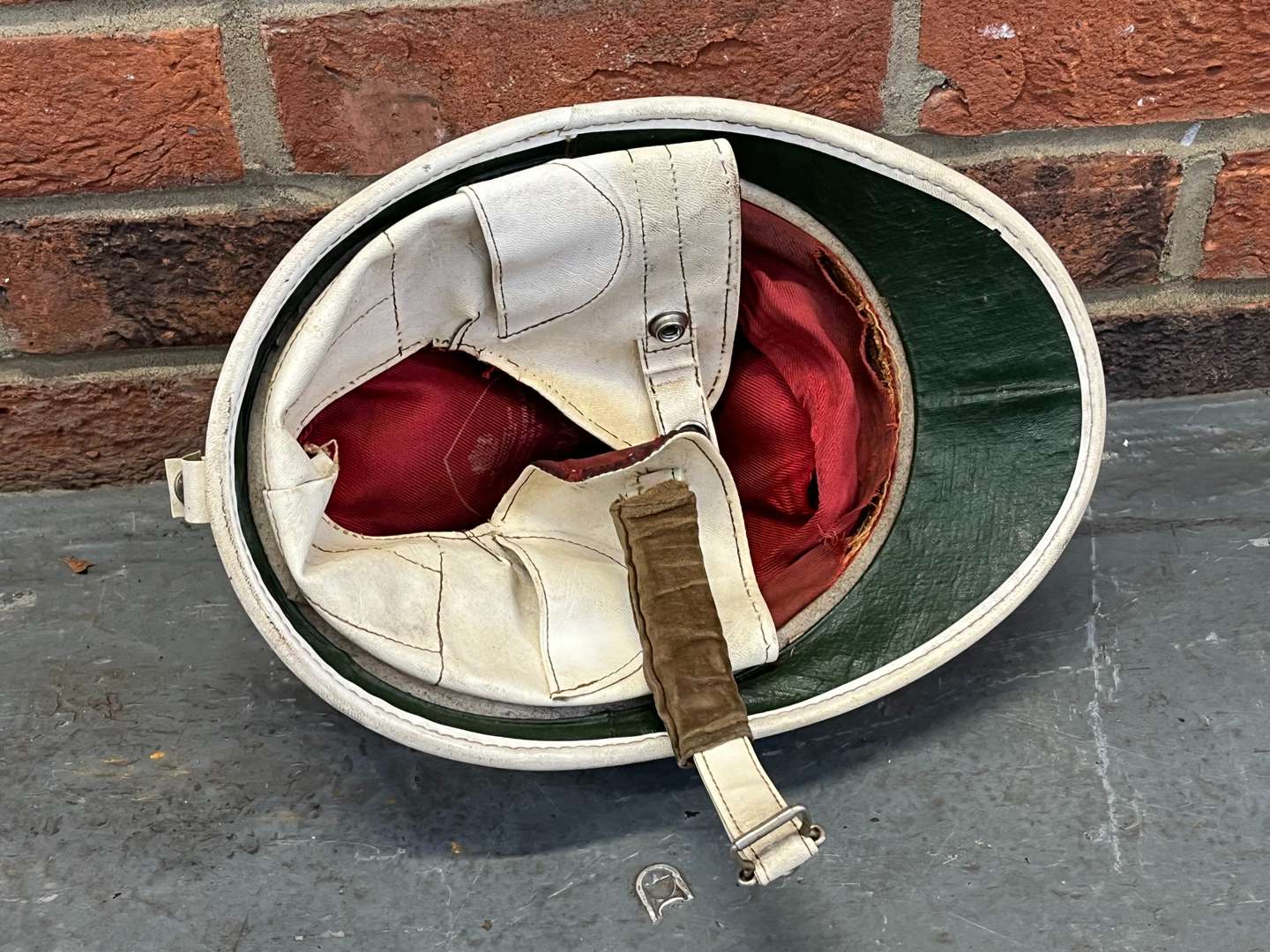 <p>Corker Scooter Helmet and Badge</p>