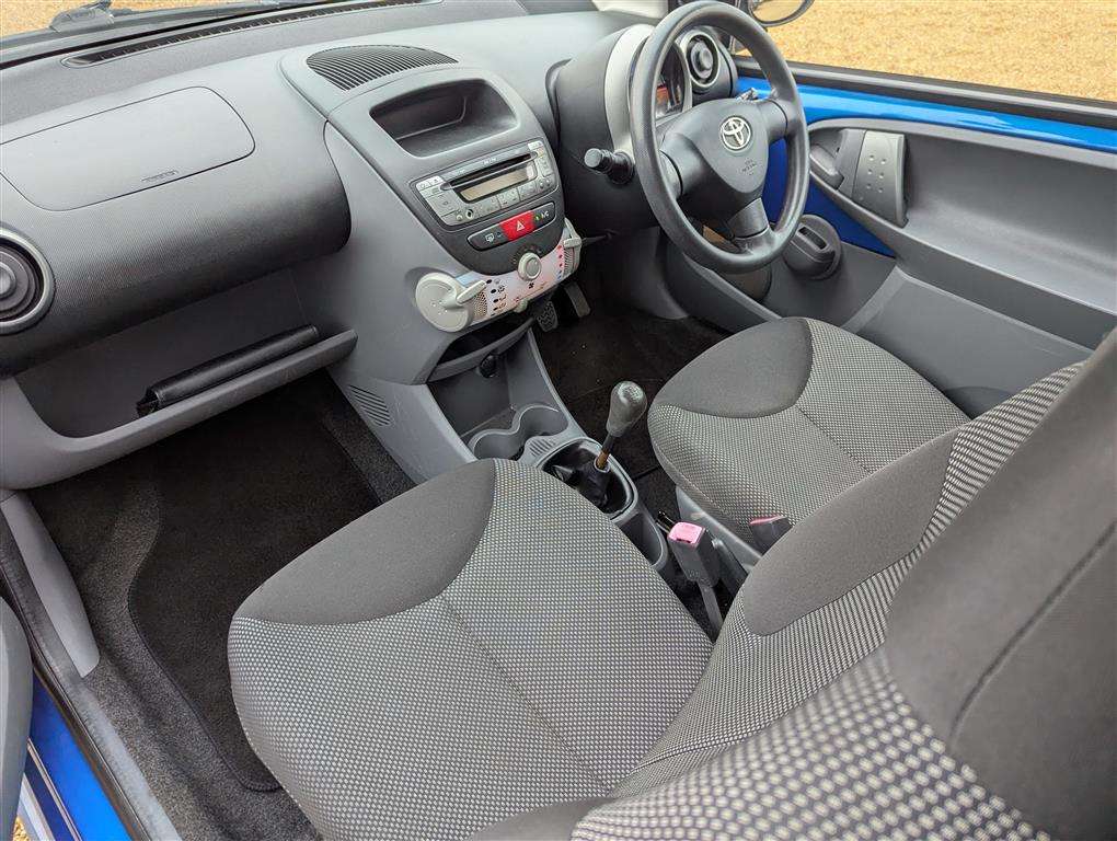 <p>2010 TOYOTA AYGO BLUE VVT-I</p>