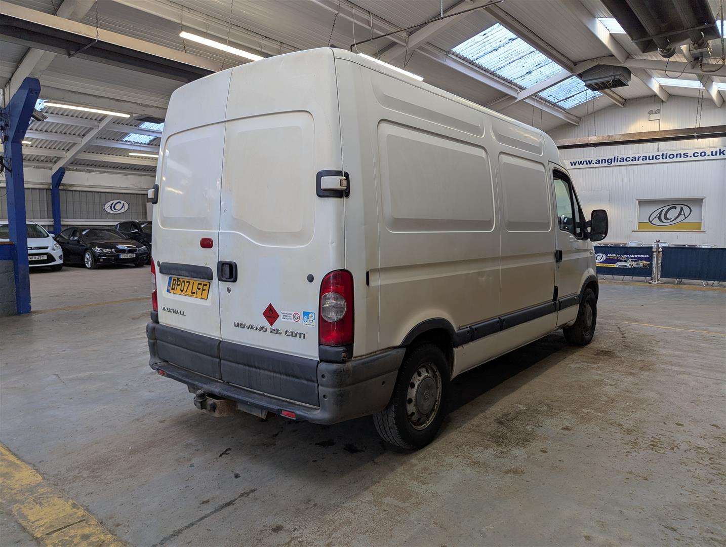 <p>2007 VAUXHALL MOVANO 3500 CDTI MWB</p>
