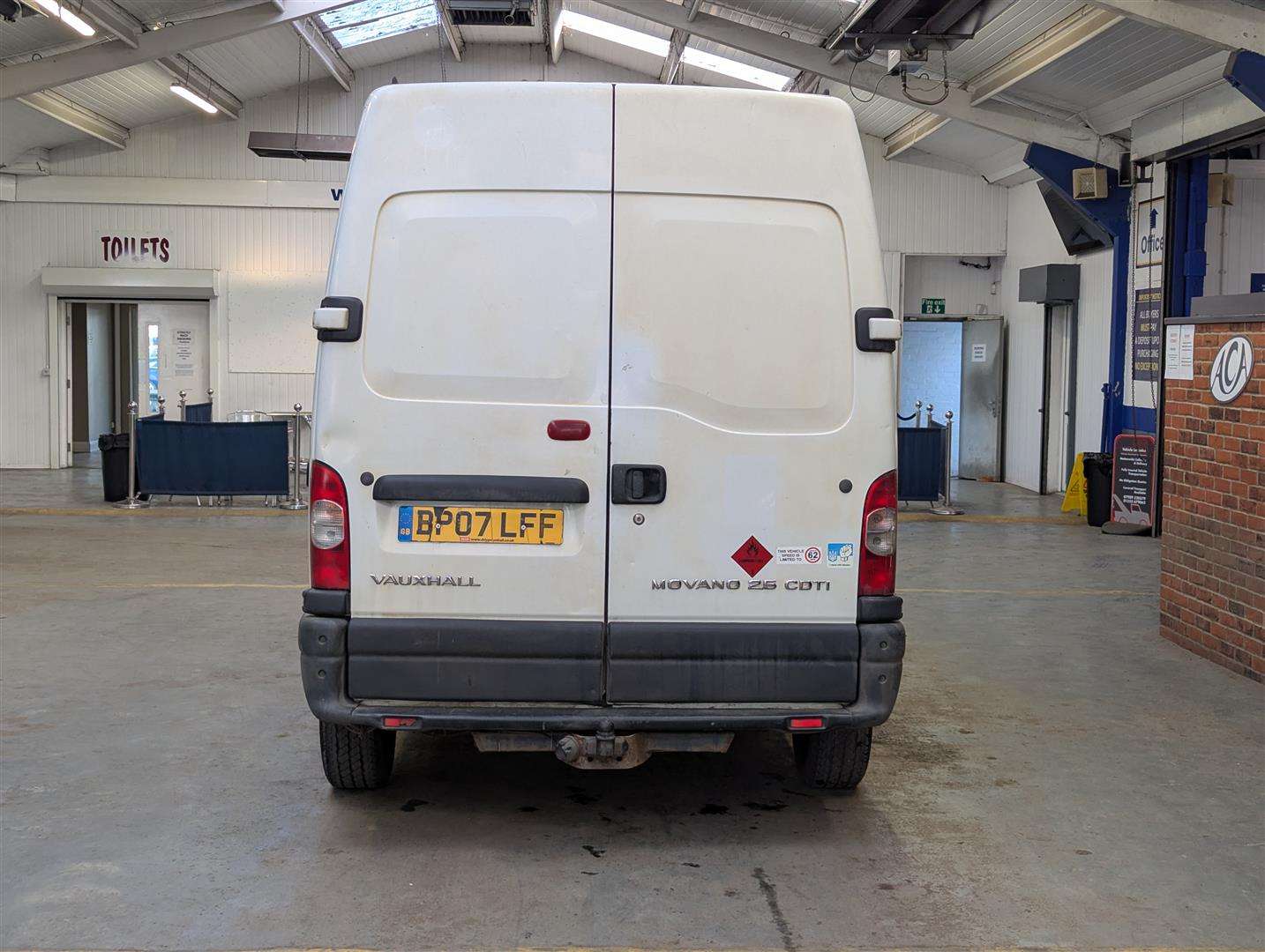 <p>2007 VAUXHALL MOVANO 3500 CDTI MWB</p>
