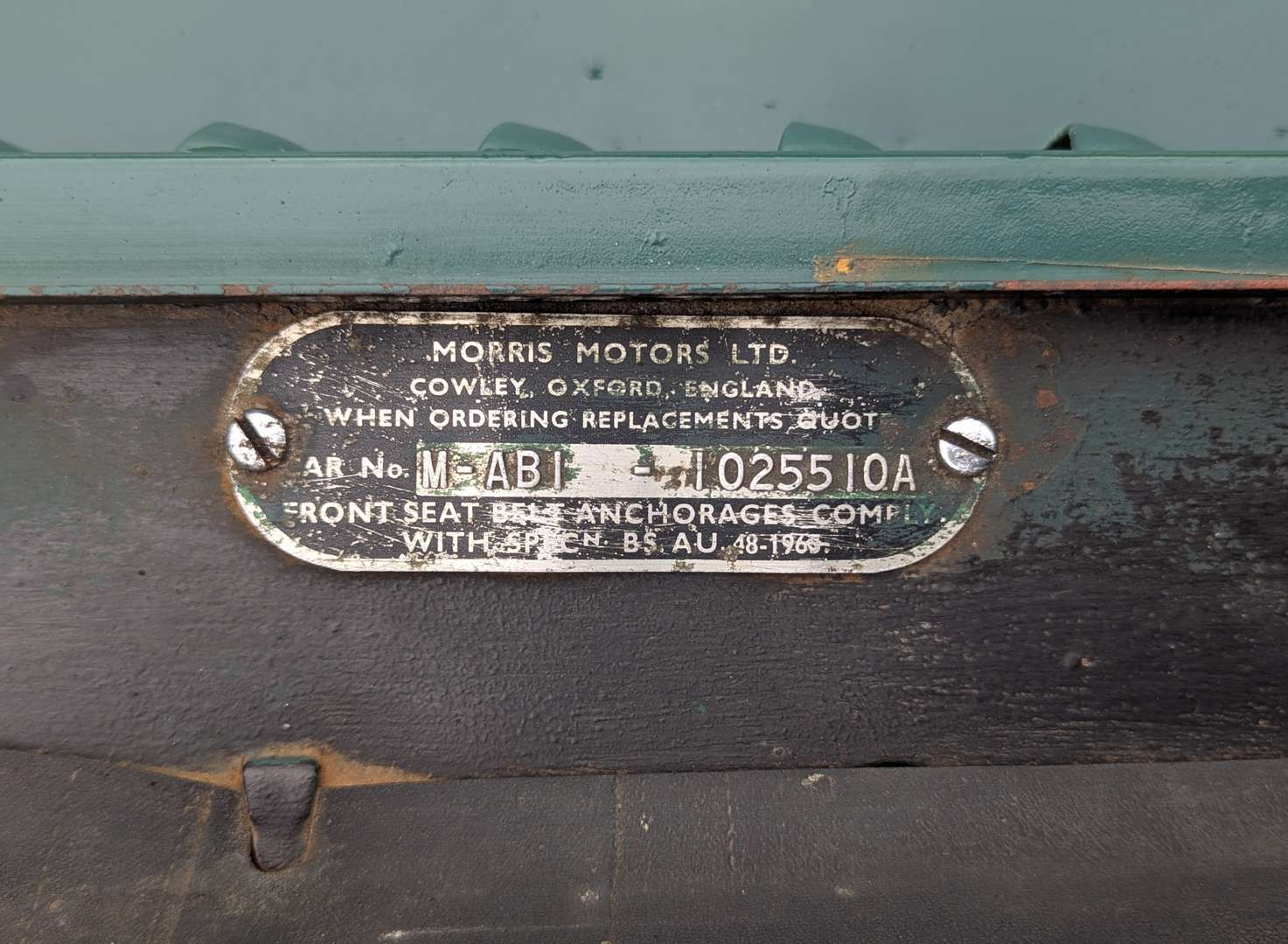 <p>1967 MORRIS MINI MOKE</p>