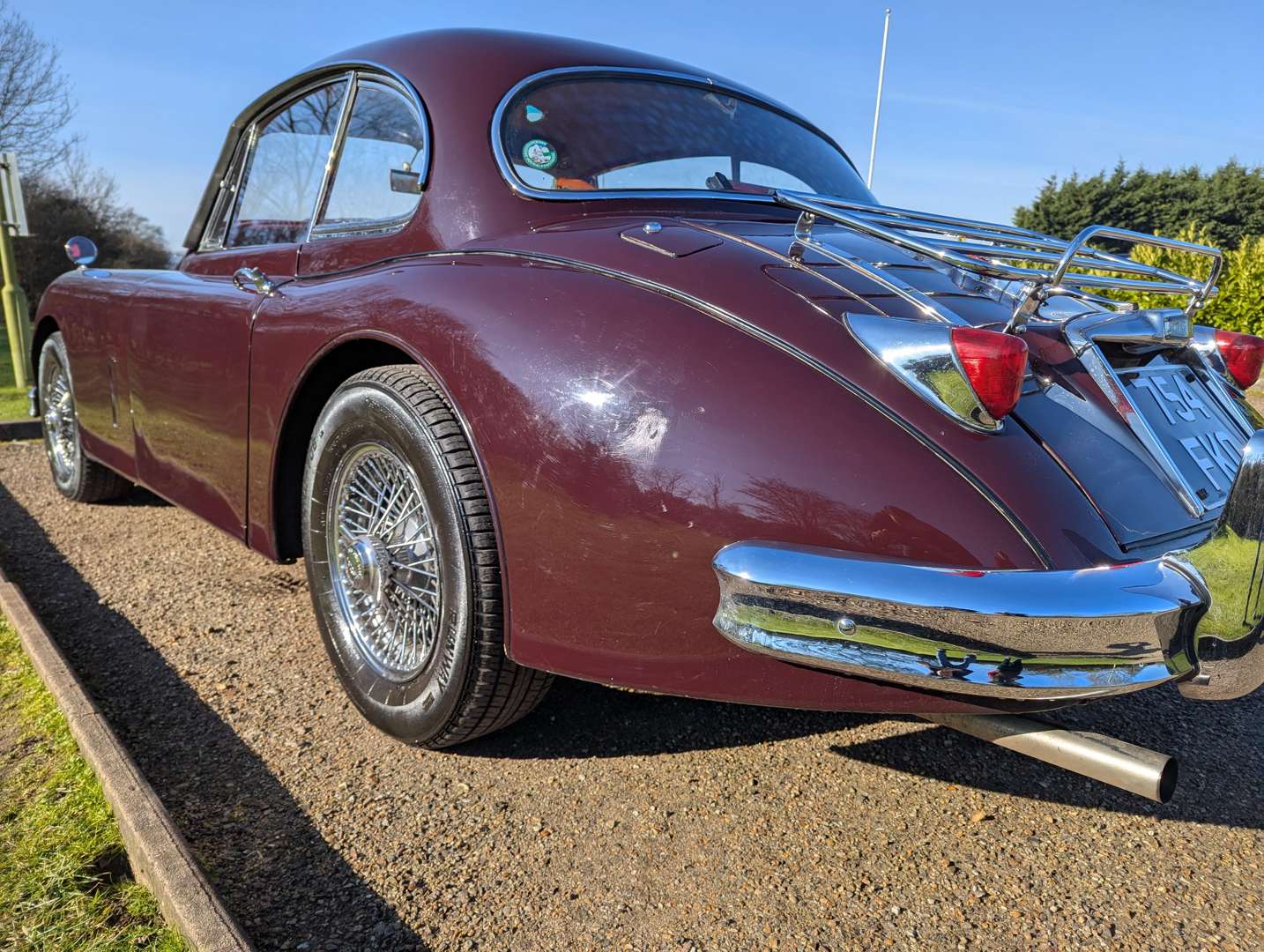 <p>1959 JAGUAR XK 150</p>