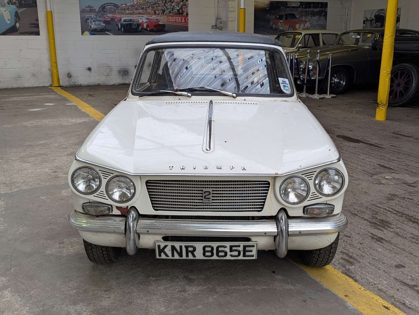 <p>1967 TRIUMPH VITESSE CONVERTIBLE&nbsp;</p>