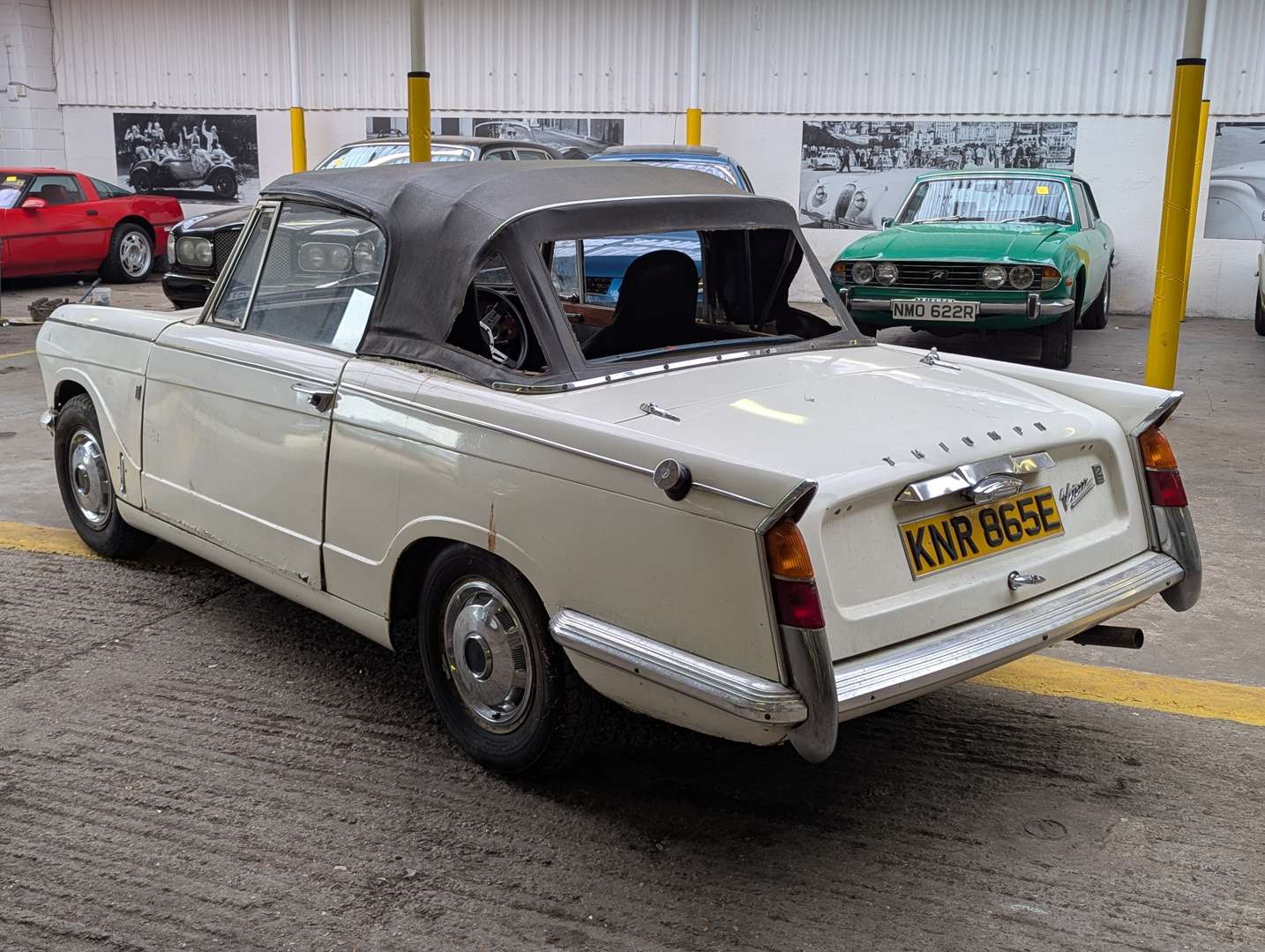 <p>1967 TRIUMPH VITESSE CONVERTIBLE&nbsp;</p>