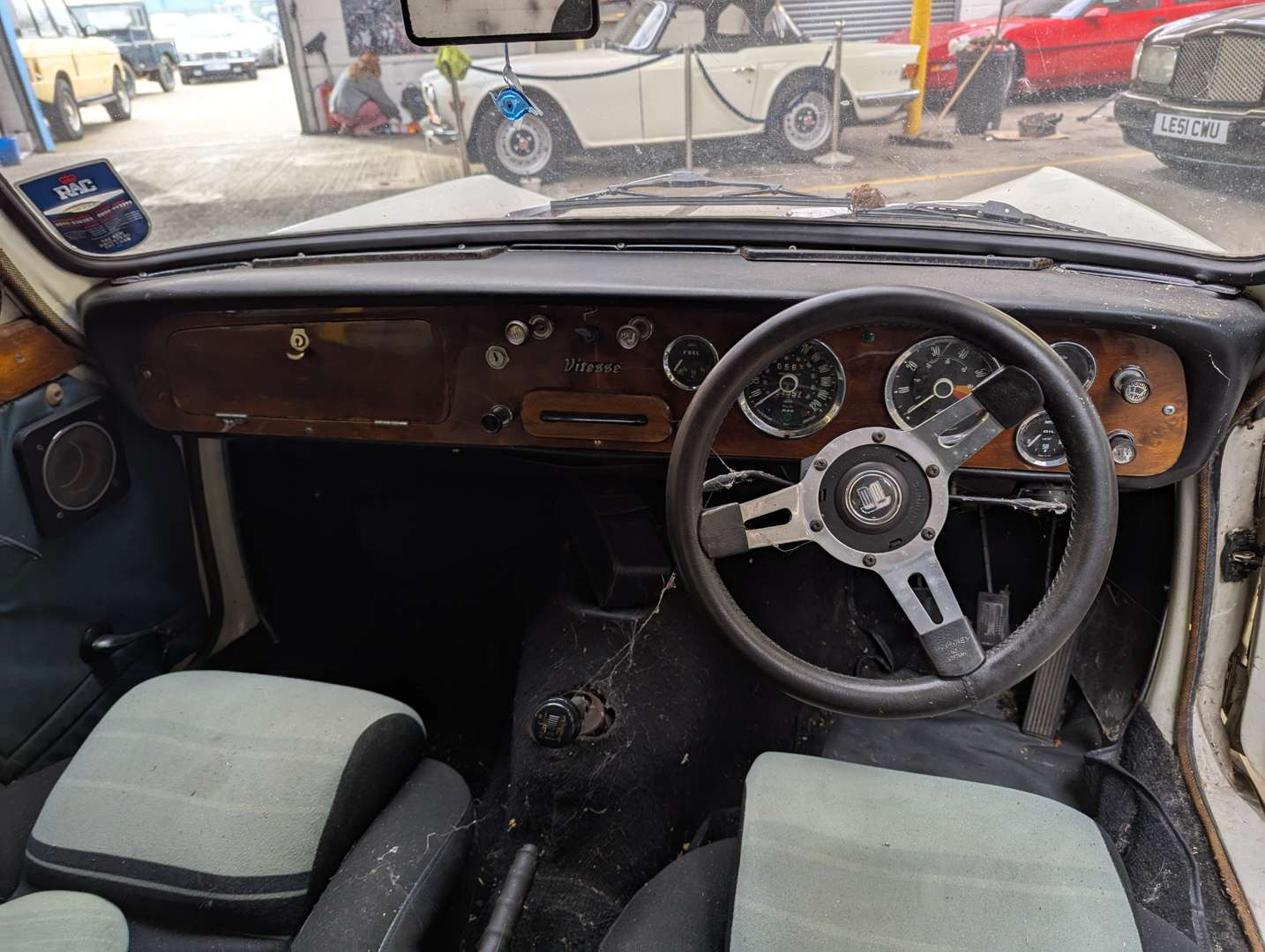 <p>1967 TRIUMPH VITESSE CONVERTIBLE&nbsp;</p>