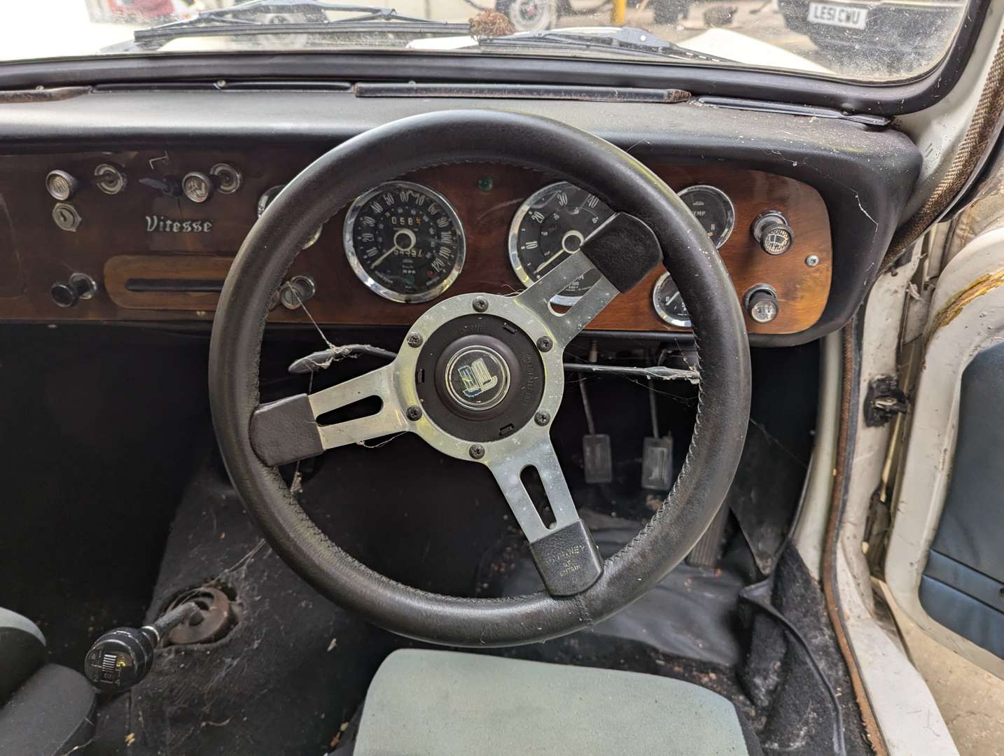 <p>1967 TRIUMPH VITESSE CONVERTIBLE&nbsp;</p>