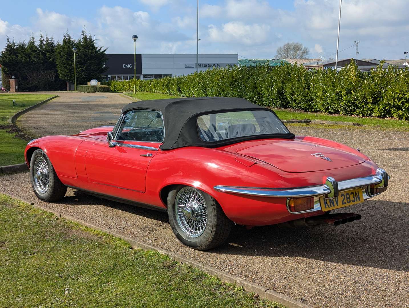 <p>1974 JAGUAR E-TYPE 5.3 V12 AUTO ROADSTER SERIES 3</p>