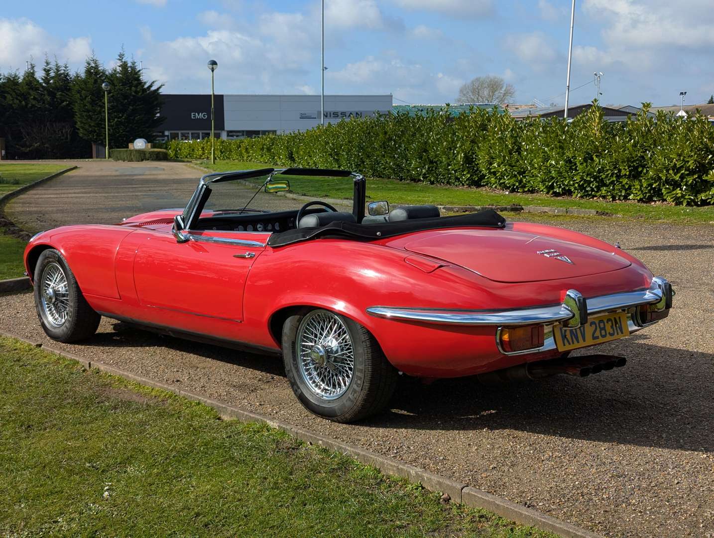 <p>1974 JAGUAR E-TYPE 5.3 V12 AUTO ROADSTER SERIES 3</p>