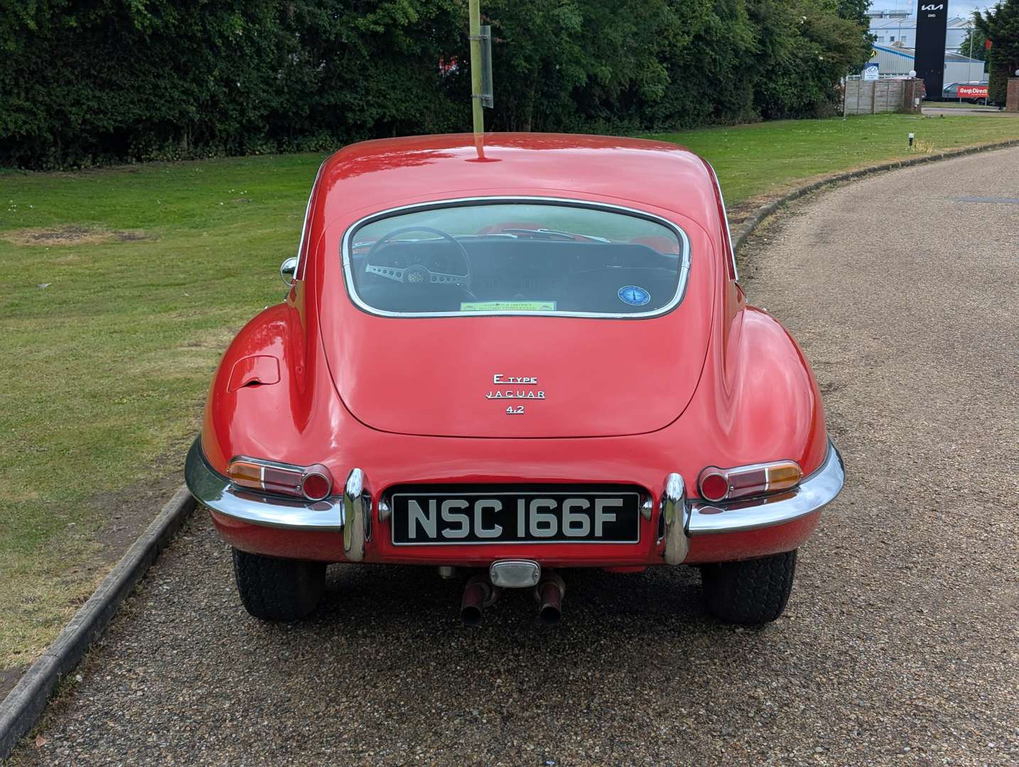 <p>1968 JAGUAR E-TYPE 2+2 4.2 SERIES 1½ COUPE AUTO LHD</p>