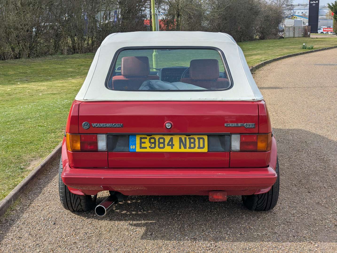 <p>1988 VW GOLF CABRIO GTI</p>