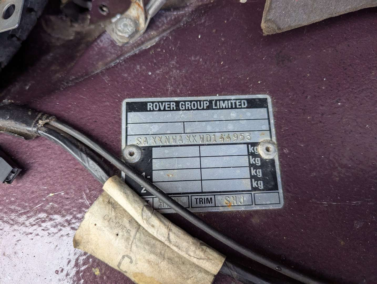 <p>1997 ROVER MINI MAYFAIR AUTO</p>