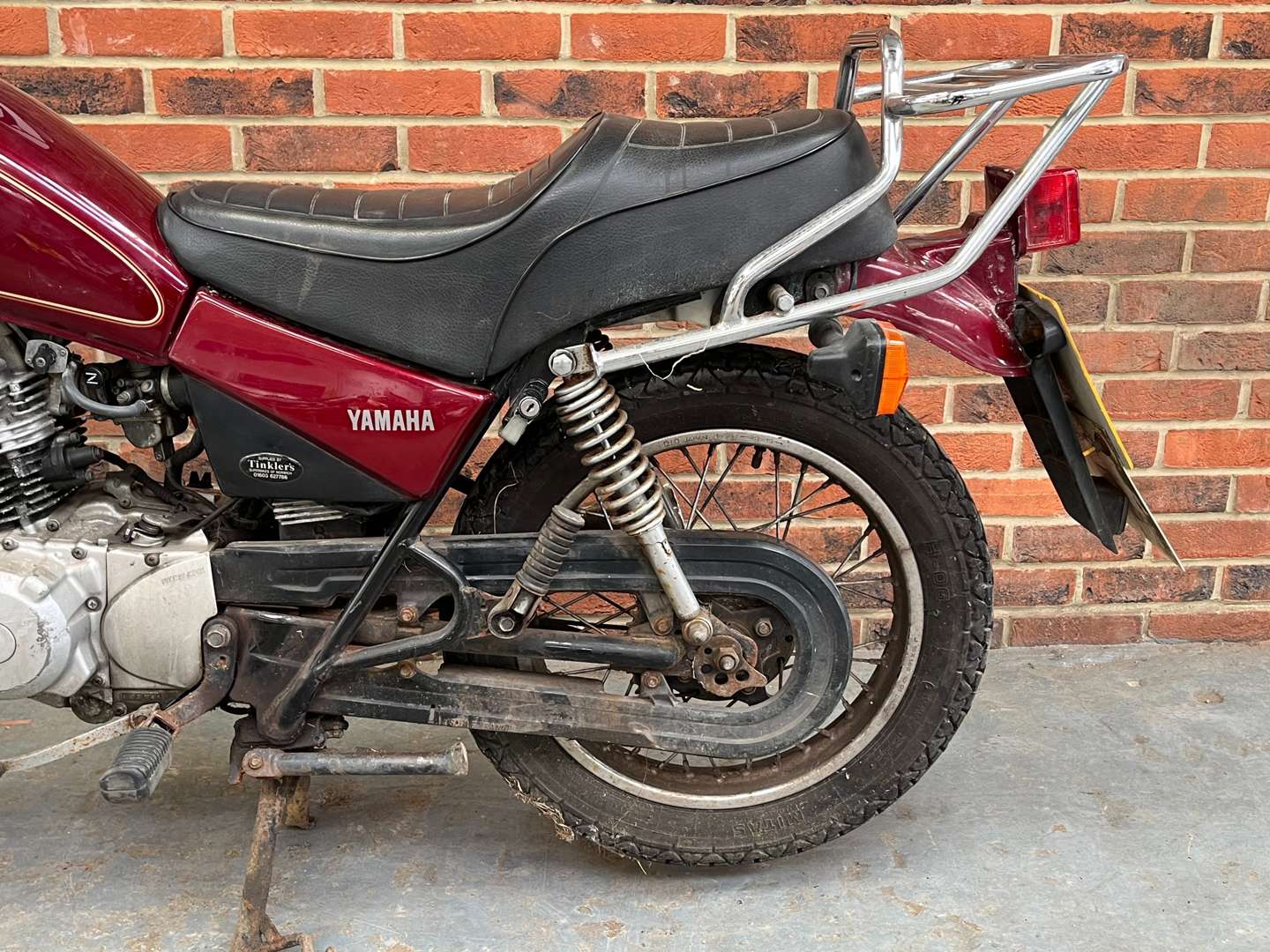 <p>2002 YAMAHA SR 125</p>