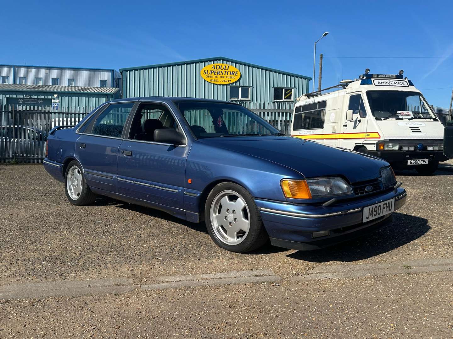 <p>1991 FORD GRANADA SCORPIO 24V COSWORTH</p>