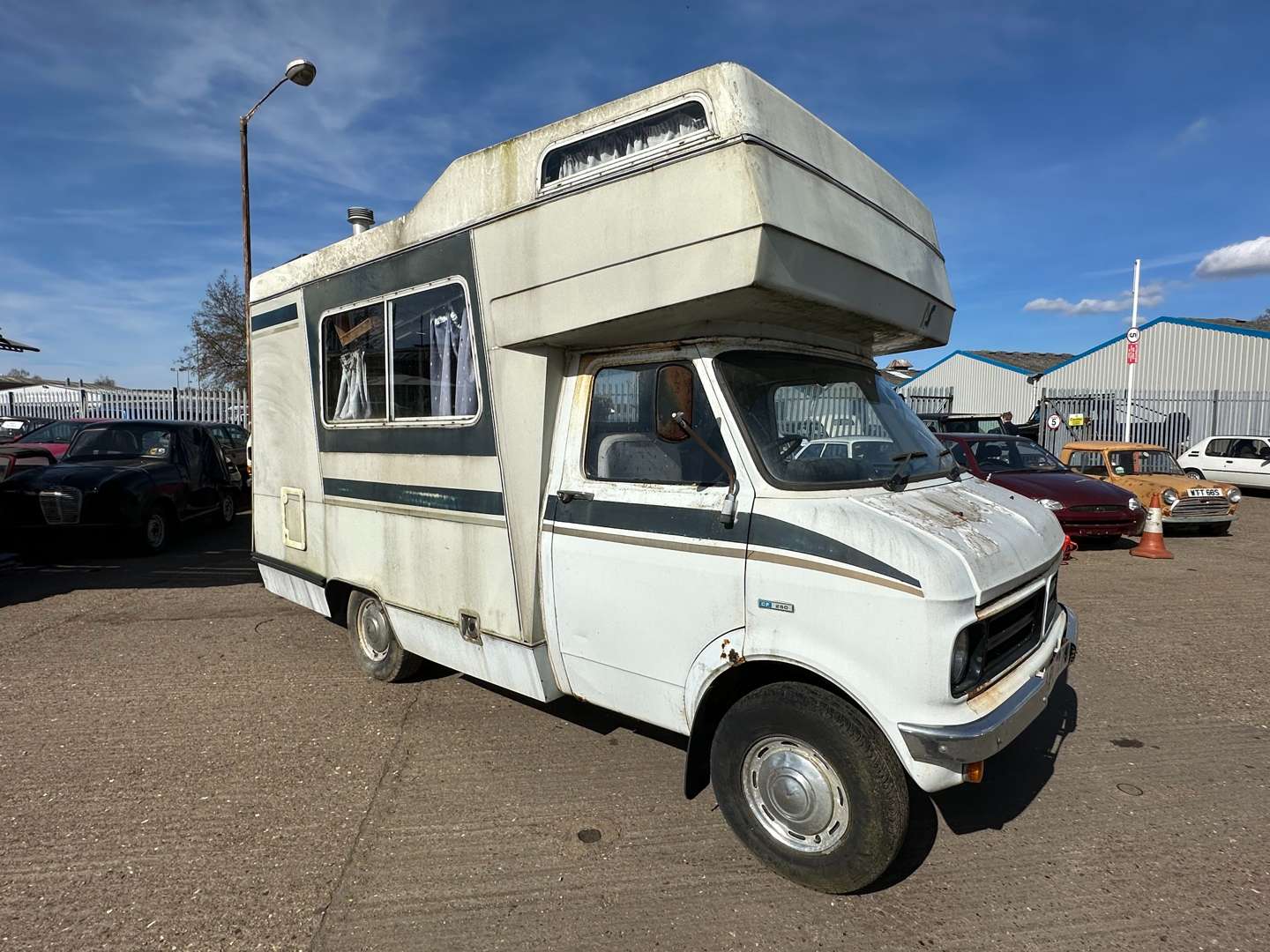 <p>1980 BEDFORD CF MOTOR CARAVAN</p>