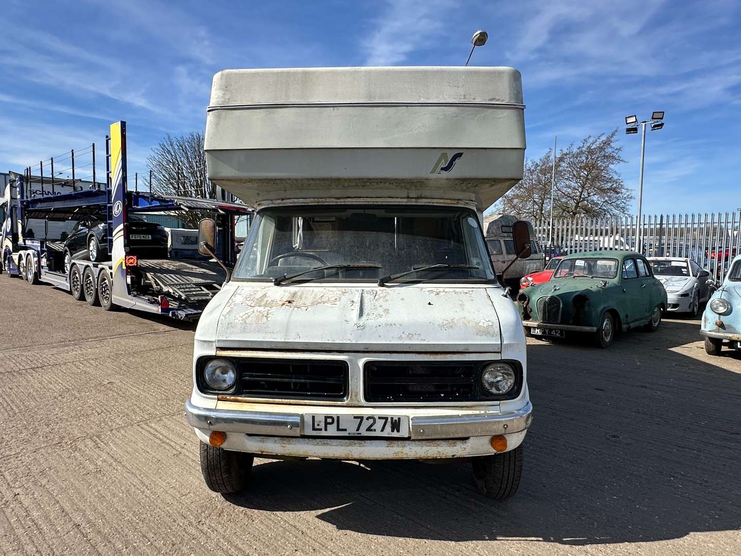 <p>1980 BEDFORD CF MOTOR CARAVAN</p>