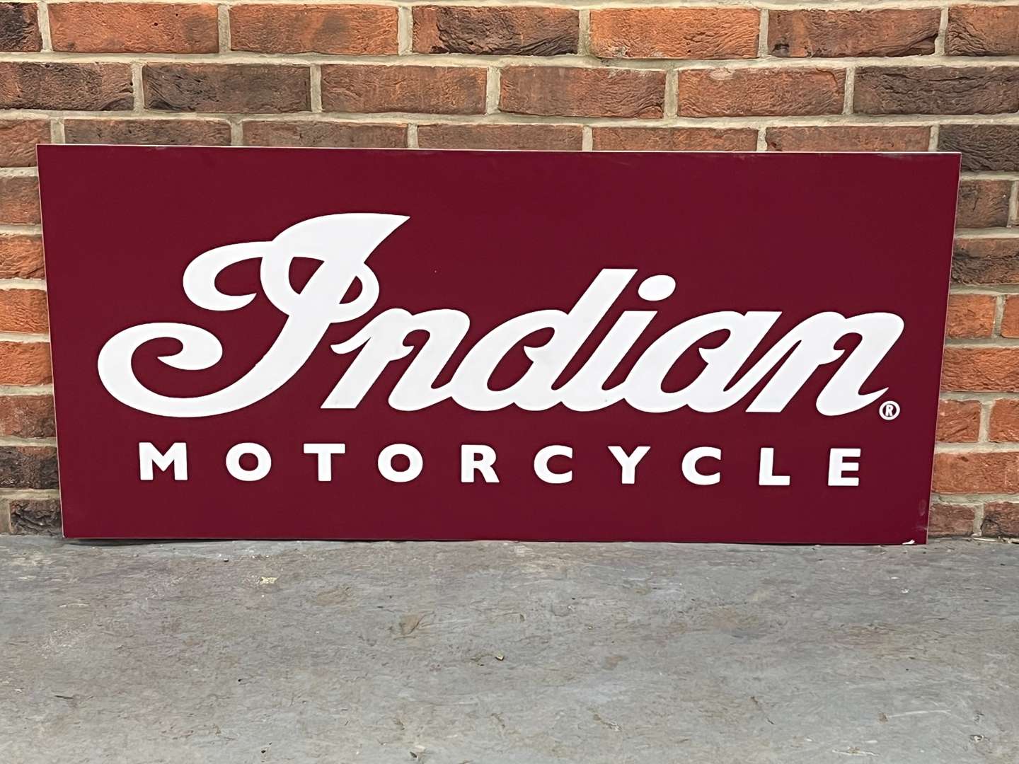 <p>Indian Motorcycles Dealership Sign</p>