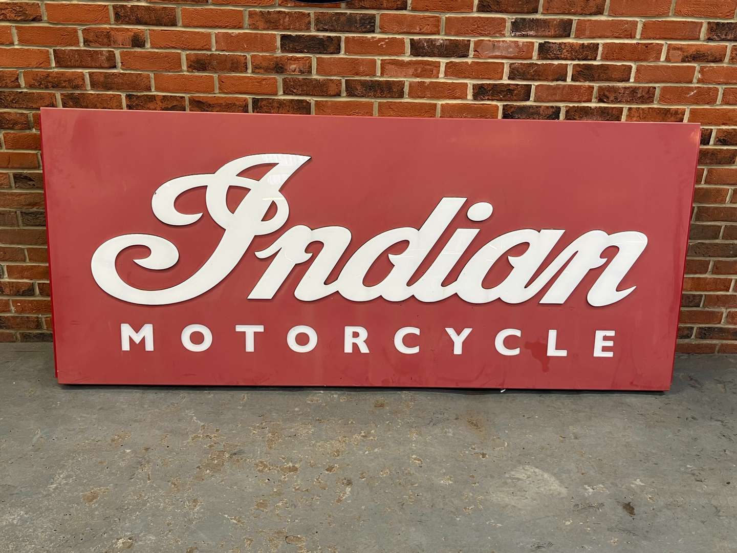 <p>Indian Motorcycles Large Dealership Sign</p>