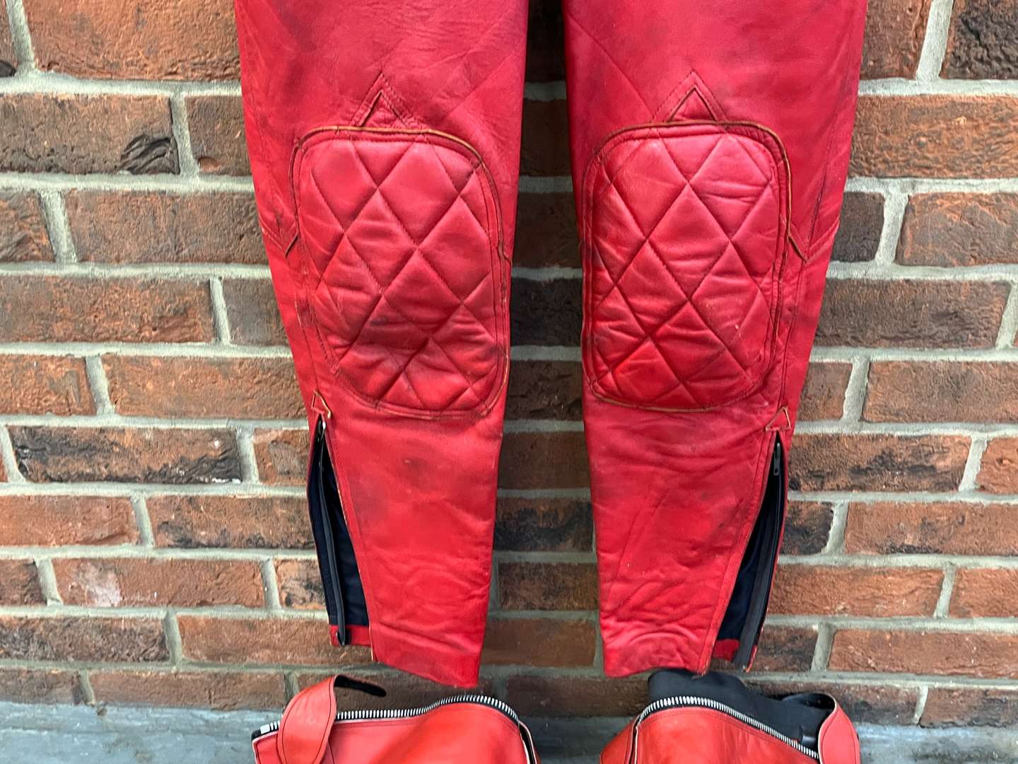 <p>Lewis Leathers Cagiva Motorcycle Leathers (Size 38) & Boots</p>