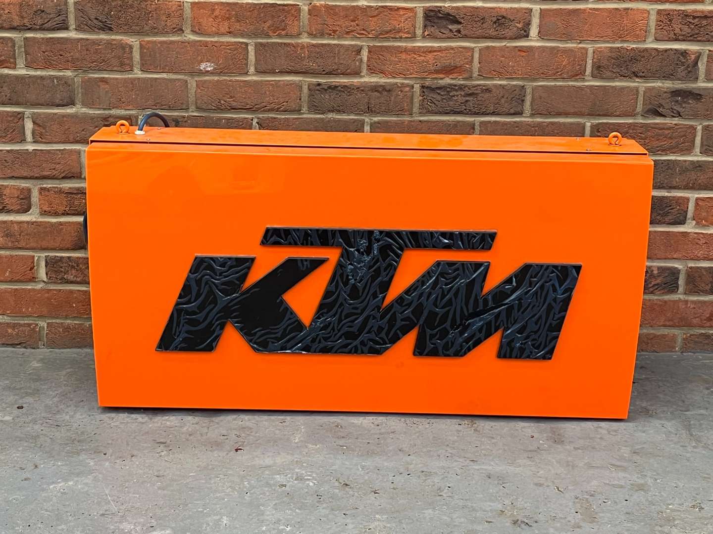 <p>KTM Illuminated Dealership Sign</p>