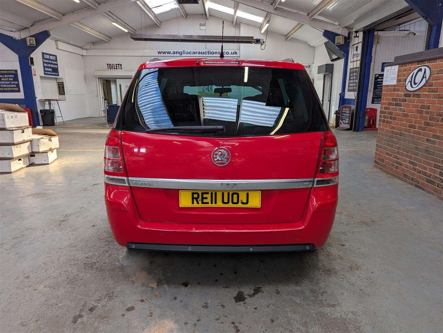 <p>2011 VAUXHALL ZAFIRA EXCLUSIV</p>