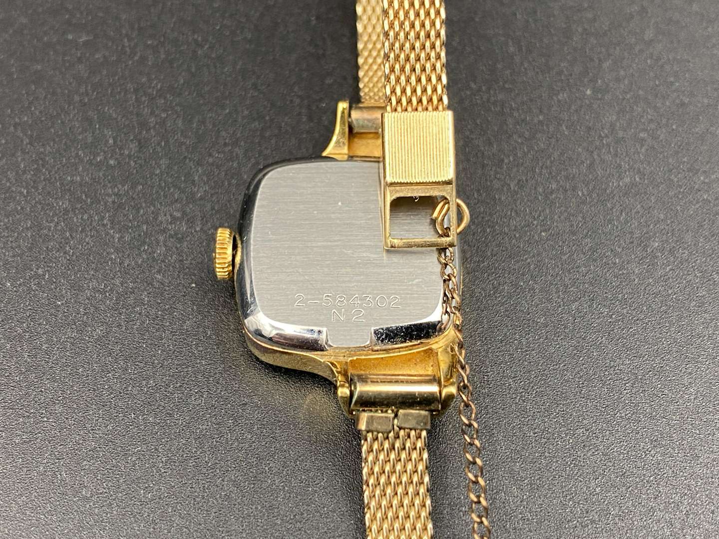 <p>BULOVA for CHRISTIAN DIOR, gold plated, 23-jewel manual wrist watch,</p>