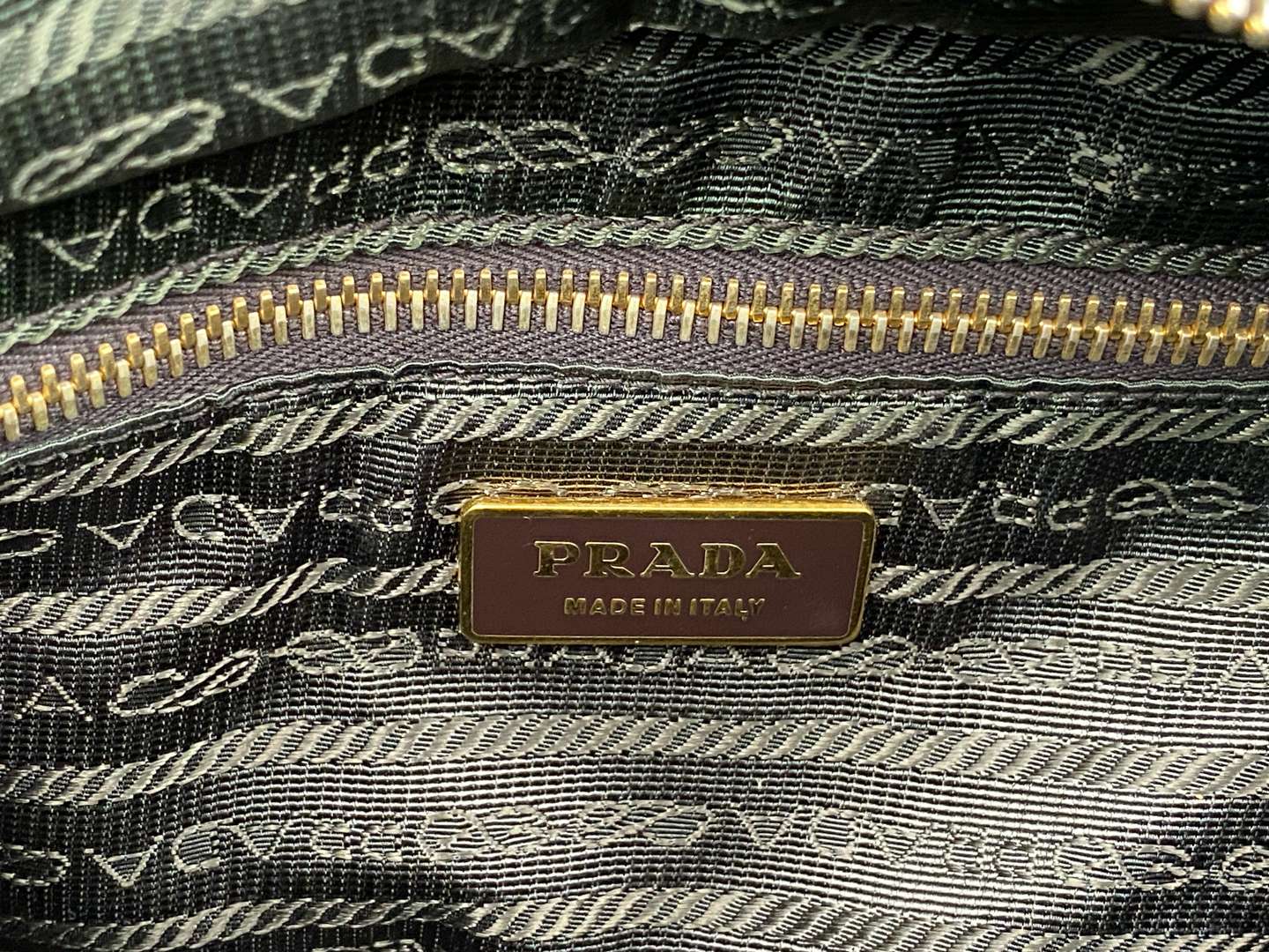<p>PRADA, Tessuto Temple printed nylon tote, with cross body strap,</p>