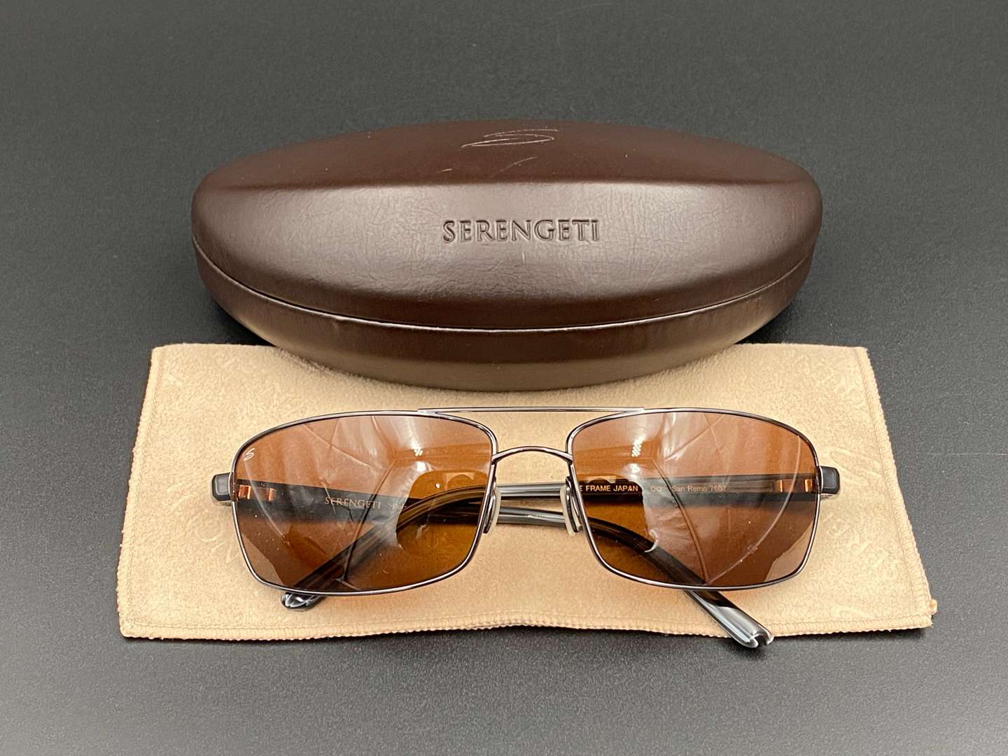 <p>SERENGETI, “SAN REMO”, POLARIZED SUNGLASSES, 7607,</p>