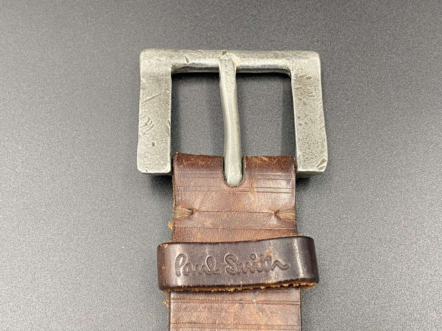 <p>4 leather belts, Dunhill, Ralph Lauren, Diesel & Paul Smith</p>