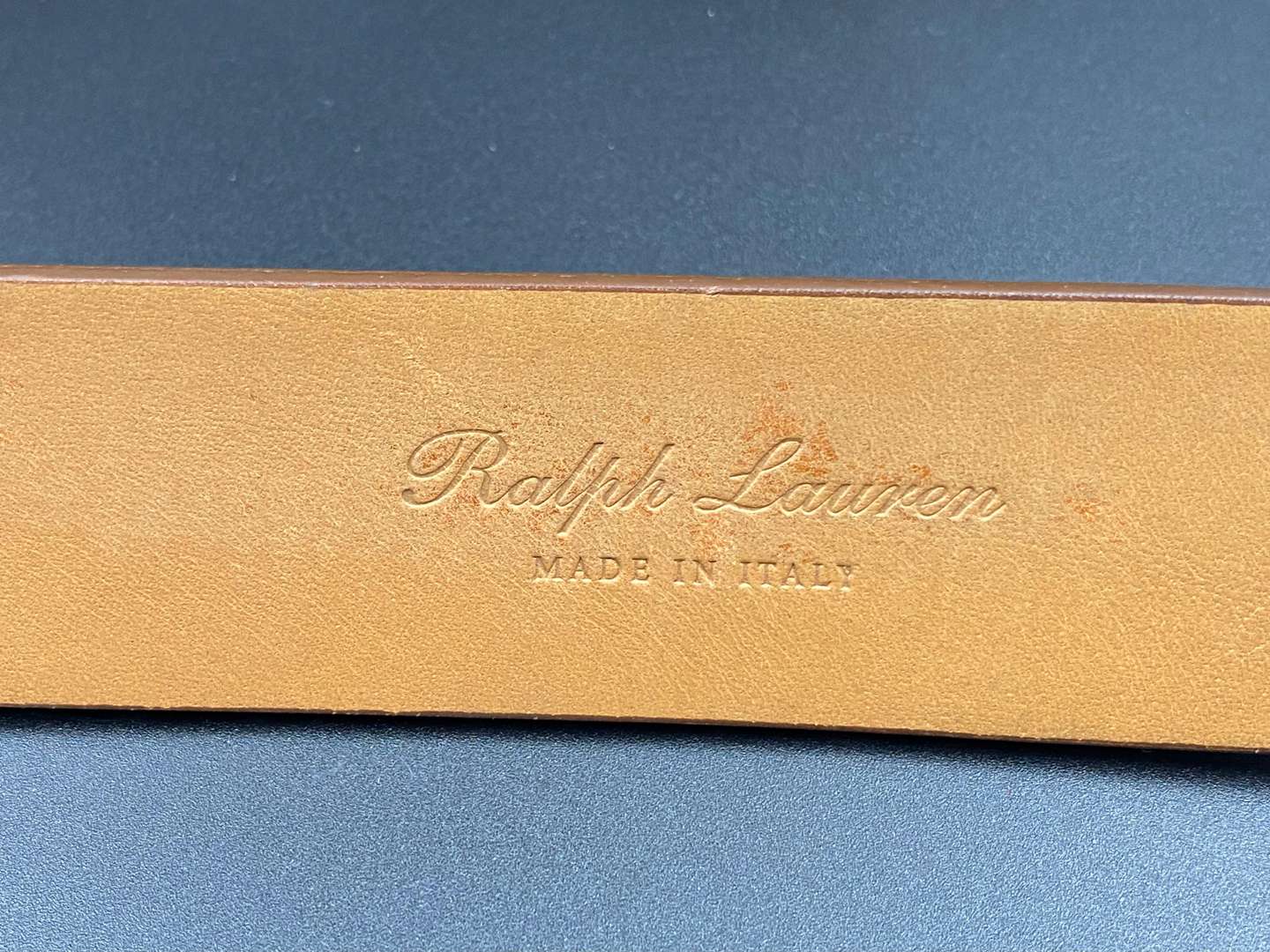 <p>4 leather belts, Dunhill, Ralph Lauren, Diesel & Paul Smith</p>