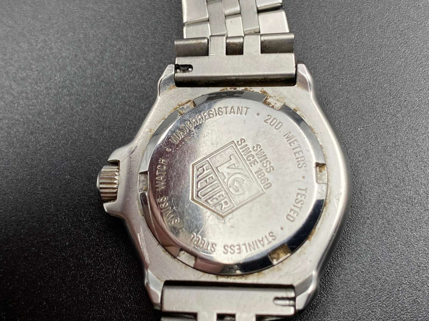 <p>TAG-HEUER, Formula 1 WA1411 stainless steel quartz wristwatch</p>